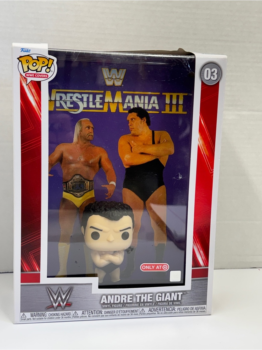 Funko Pop WWE Covers Wrestlemania III Andre the Giant 03 Target.